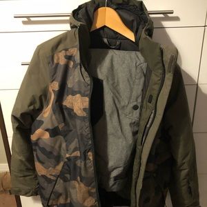 North Face Jacket and Ripzone snow pants